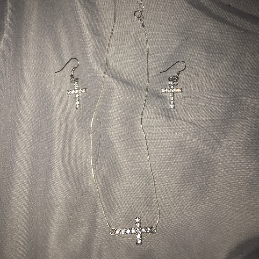 BRAND NEW never worn cross jewelry